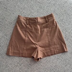 Gianni Bini High Waist Tan Shorts